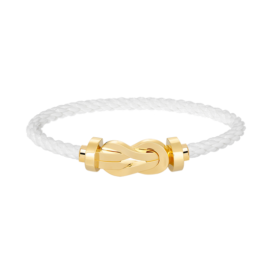 [Kaelin Vow]CHANCE GROSSES 8-ZAHLESCHNALLE ARMBAND OHNE DIAMANT GOLD
