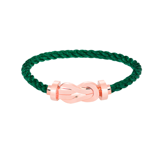 [Kaelin Vow]CHANCE GROSSES 8-ZAHLESCHNALLE-ARMBAND OHNE DIAMANT ROSÉGOLD