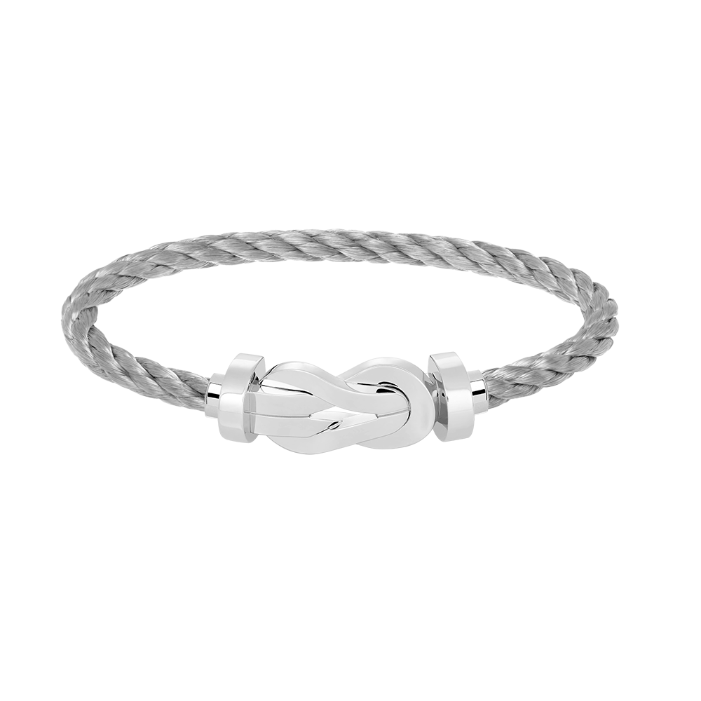 [Kaelin Vow]CHANCE LARGE 8 FIGURE BUCKLE NO DIAMOND BRACELET SILVER