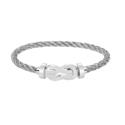 [Kaelin Vow]CHANCE LARGE 8 FIGURE BUCKLE NO DIAMOND BRACELET SILVER