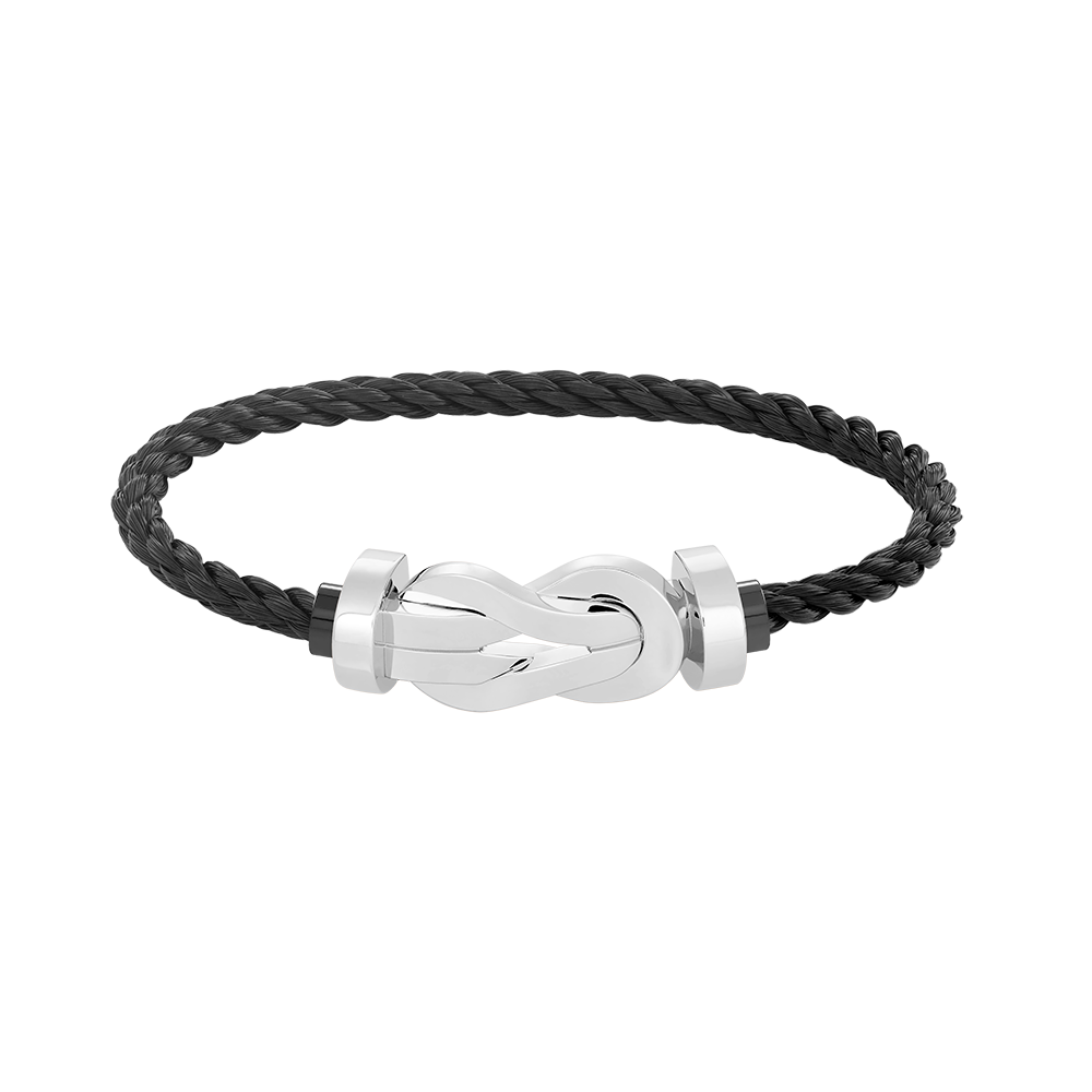 [Kaelin Vow]CHANCE LARGE 8 FIGURE BUCKLE NO DIAMOND BRACELET SILVER