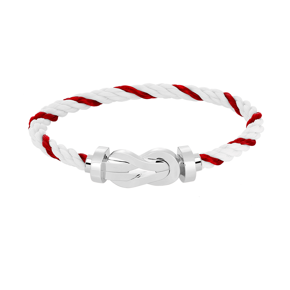[Kaelin Vow]CHANCE LARGE 8 FIGURE BUCKLE NO DIAMOND BRACELET SILVER
