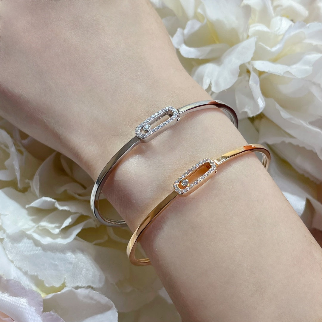 [Kaelin Vow]Move Uno pavé flex bangle medium