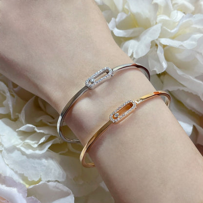 [Kaelin Vow]Move Uno pavé flex bangle medium