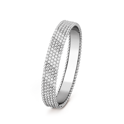 [Kaelin Vow]  FIVE-ROW DIAMOND BRACELET