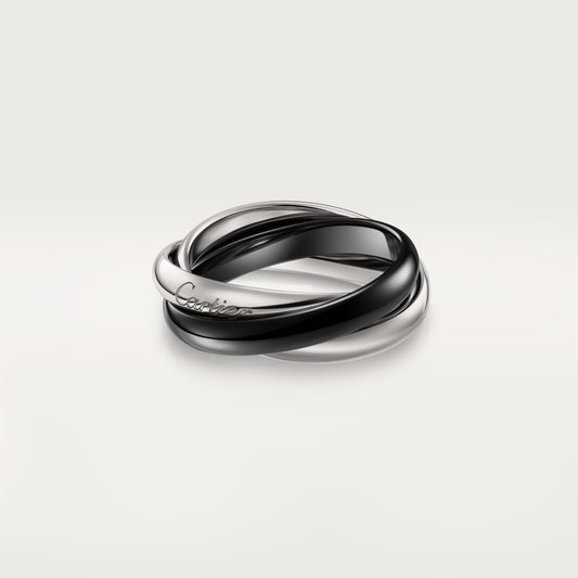 [Kaelin Vow]TRINITY 3.2MM RING BLACK CERAMIC