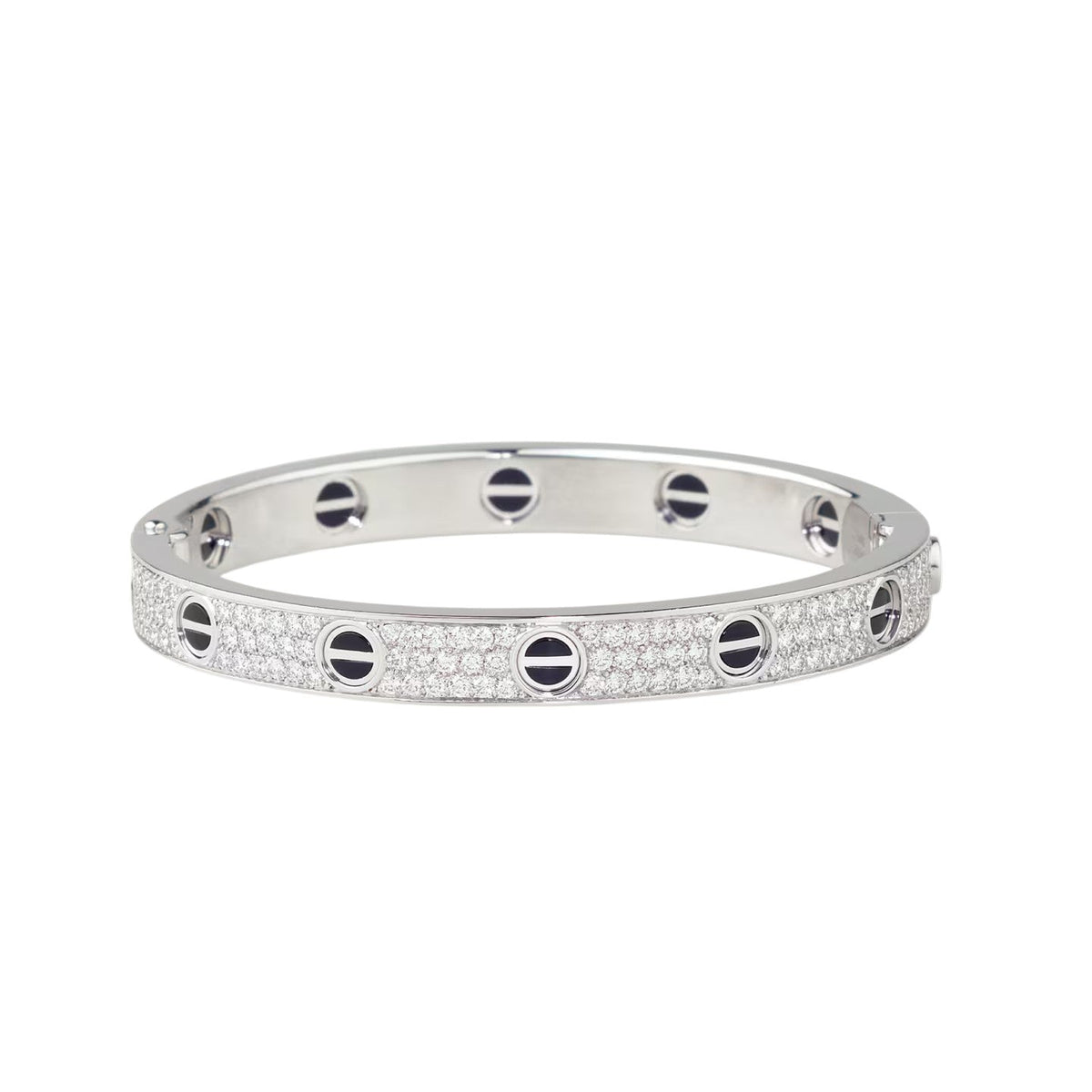[Kaelin Vow]LOVE BRACELET 6.1MM DIAMOND-PAVED CERAMIC