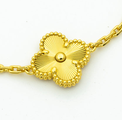 [Kaelin Vow] CLOVER 5 MOTIF LASER BRACELET COLLECTION
