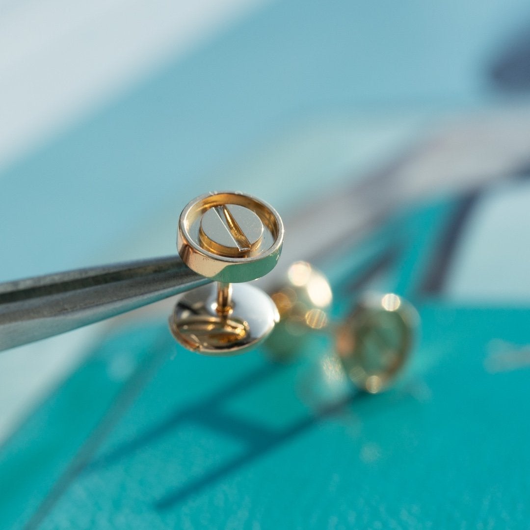 [Kaelin Vow] LOVE-OHRRINGE ROSÉGOLD 10 MM