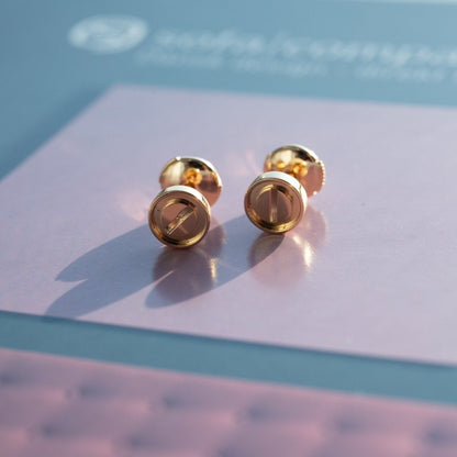 [Kaelin Vow] LOVE-OHRRINGE ROSÉGOLD 10 MM