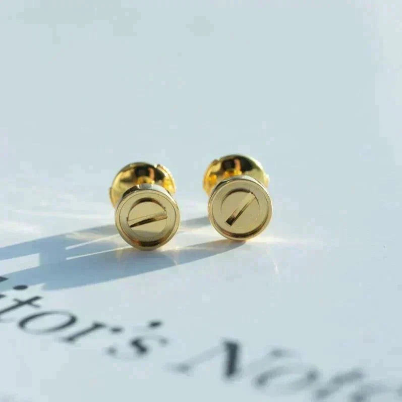 [Kaelin Vow] LIEBESOHRRINGE GOLD 10MM