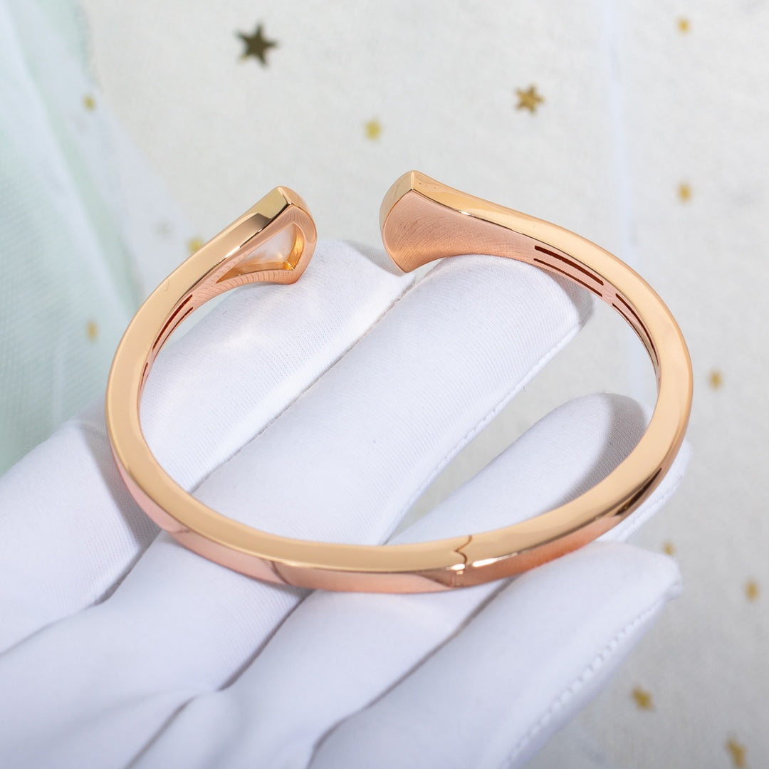 [Kaelin Vow]DREAM BRACELET OPEN PINK GOLD MOP DIAMOND