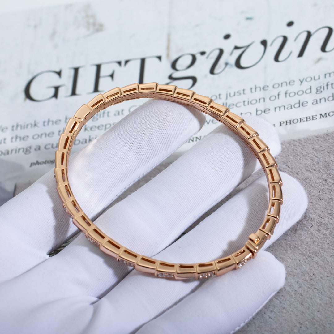 [Kaelin Vow]SERPENTI BRACELET PINK GOLD DIAMOND