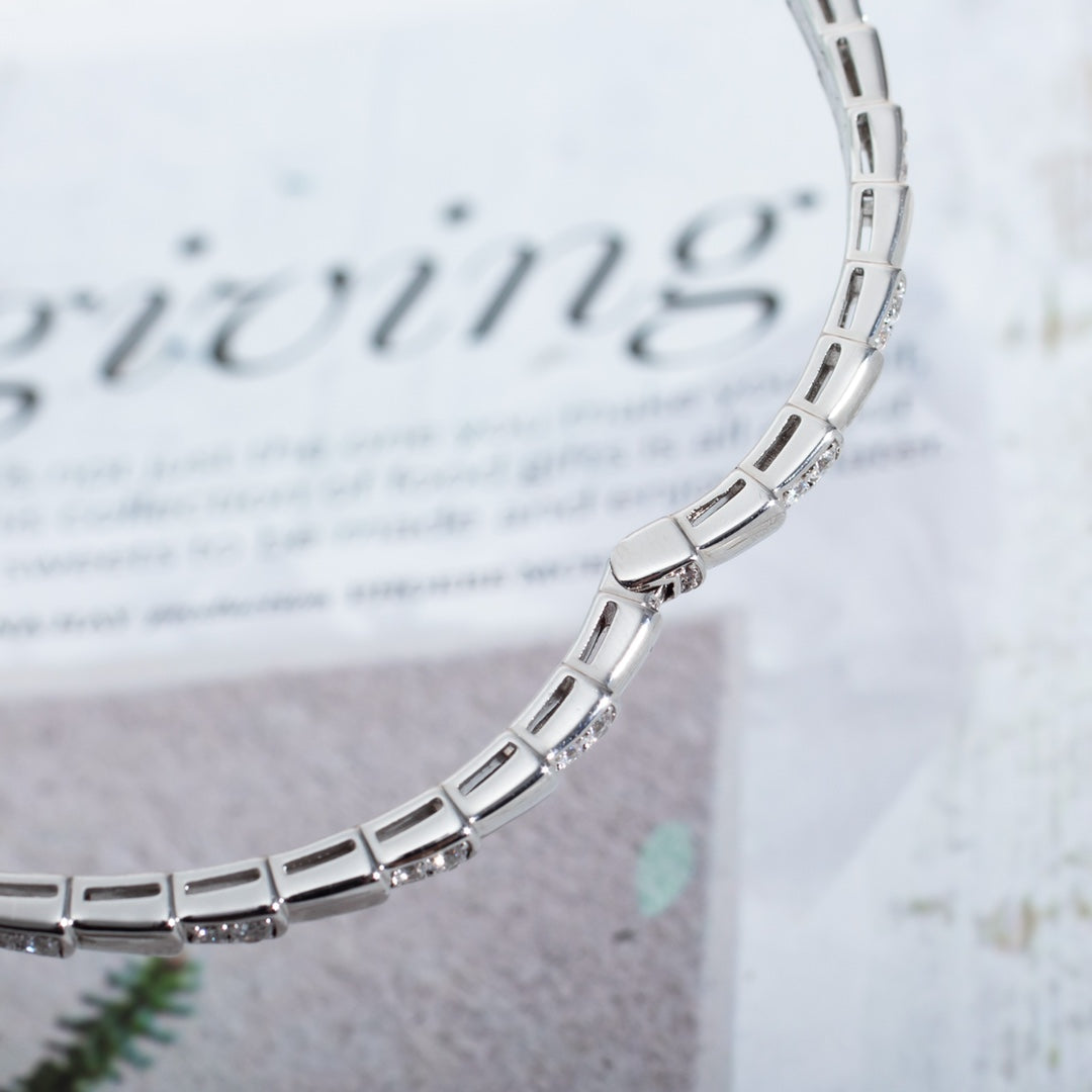 [Kaelin Vow]SERPENTI BRACELET SILVER DIAMOND