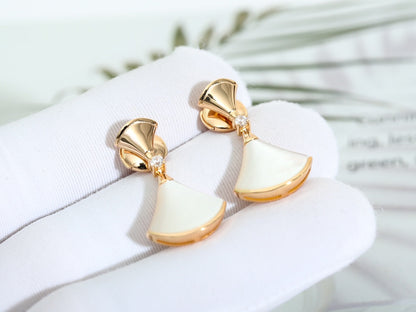 [Kaelin Vow]DREAM MOP PINK GOLD EARRINGS