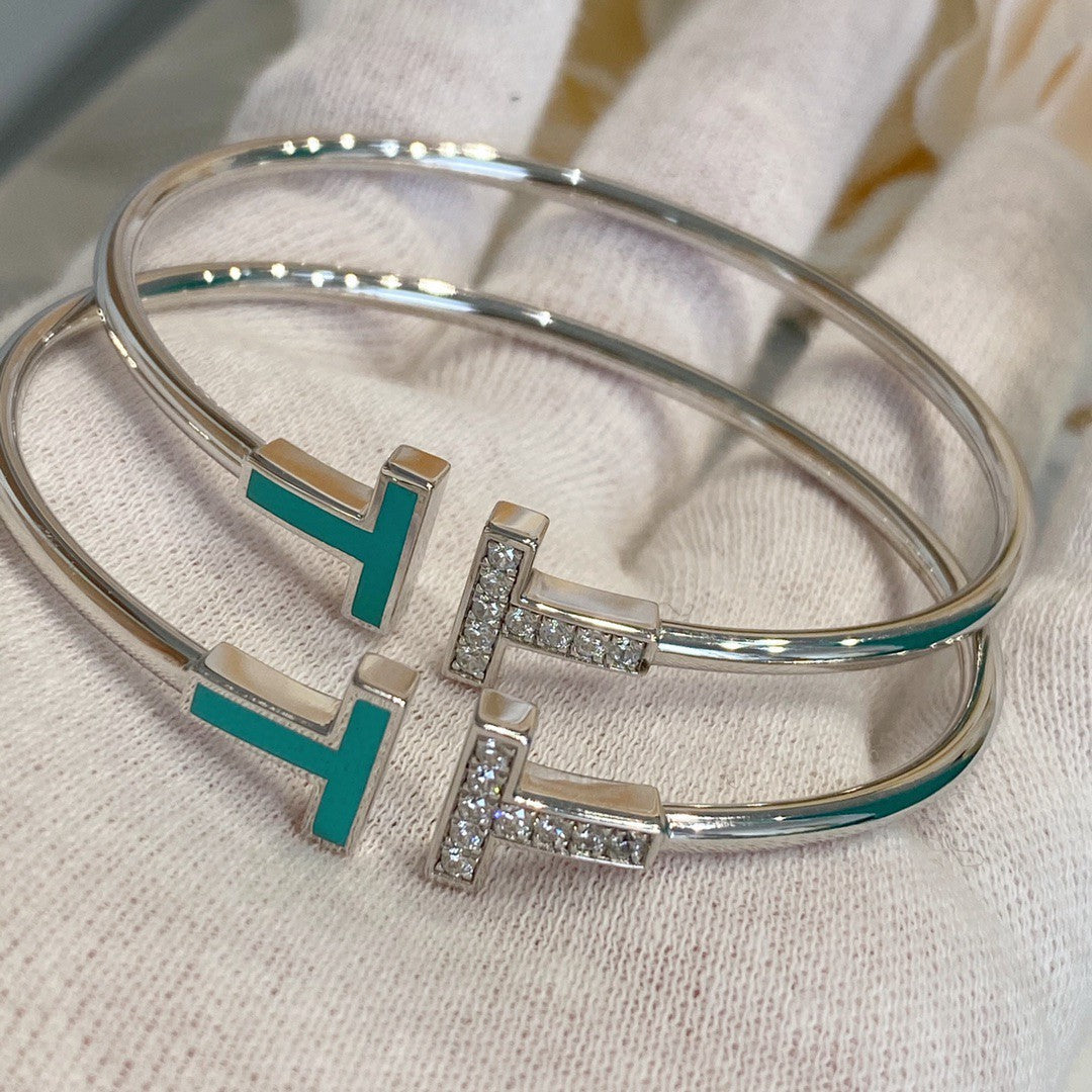 [Kaelin Vow]T BRACELET 1.8MM TURQUOISE DIAMOND