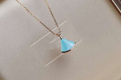 [Kaelin Vow]DREAM NECKLACE TURQUOISE PINK GOLD