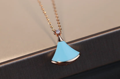 [Kaelin Vow]DREAM NECKLACE TURQUOISE PINK GOLD