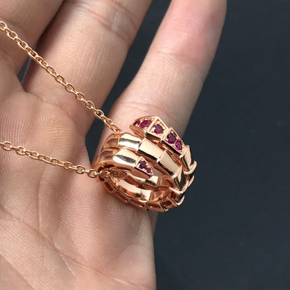 [Kaelin Vow]SERPENTI PEDANT NECKLACE