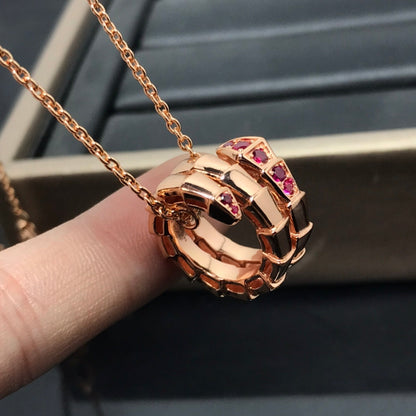 [Kaelin Vow]SERPENTI PEDANT NECKLACE