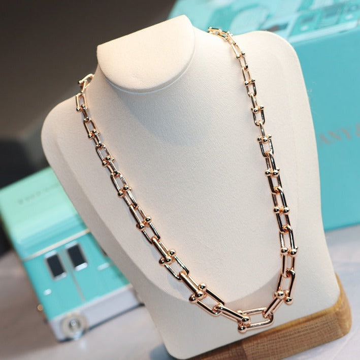 [Kaelin Vow]HARDWEAR LINK GOLD NECKLACE