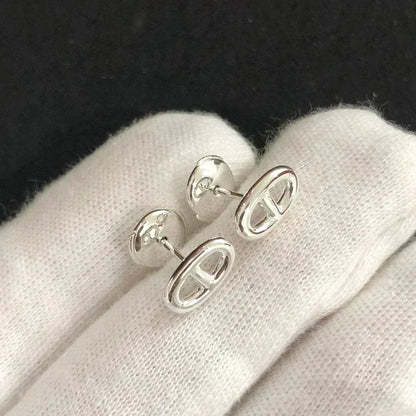 [Kaelin Vow]CHAINE SMALL EARRINGS GOLD AND SILVER