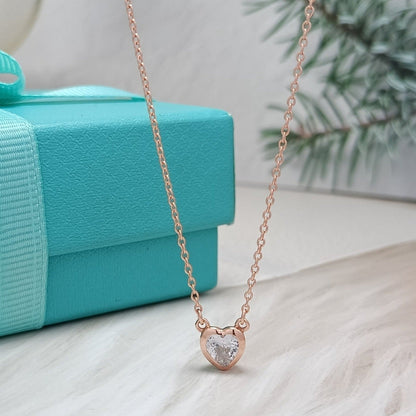 [Kaelin Vow]HEART BIG DIAMOND NECKLACE