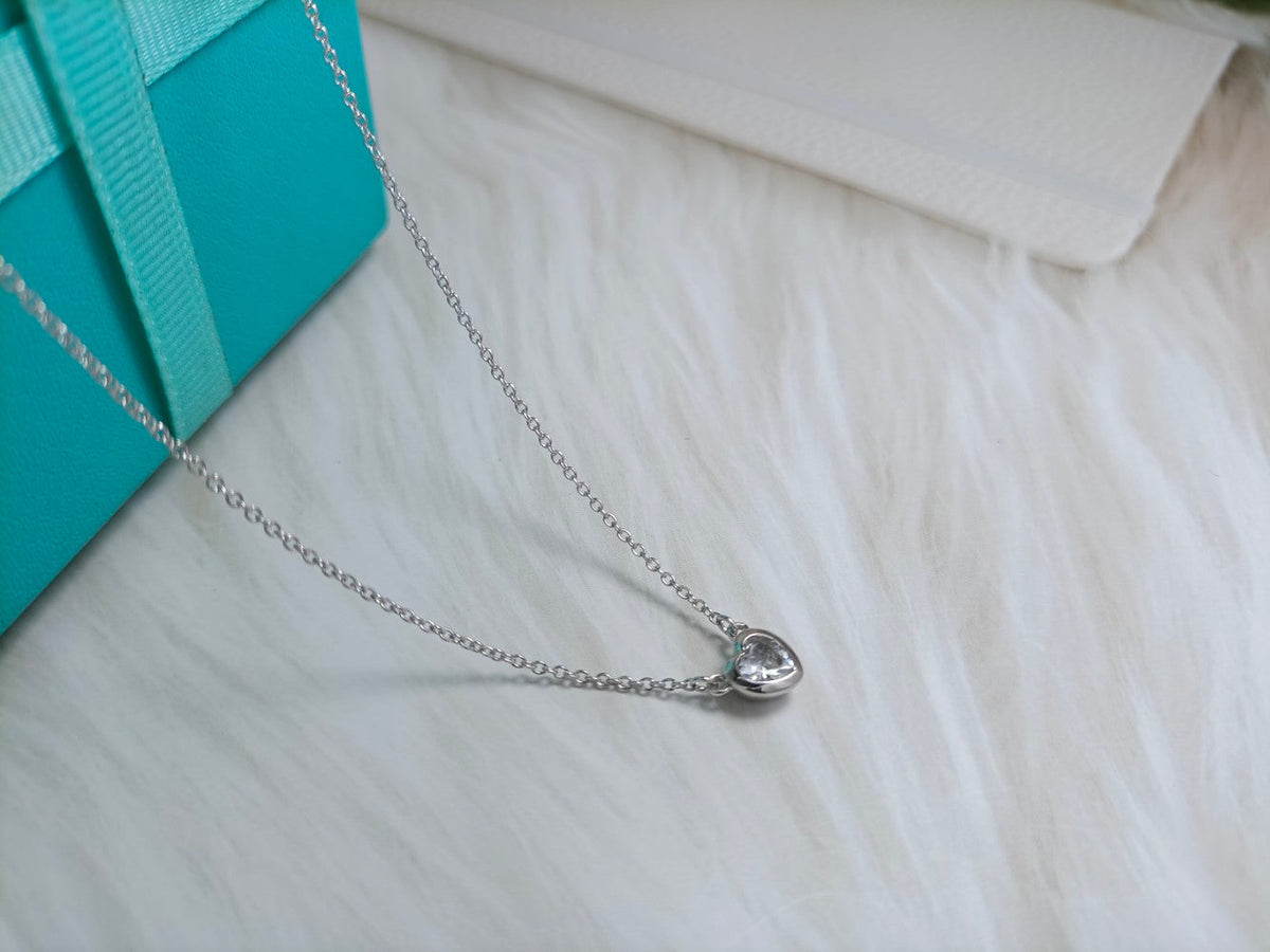 [Kaelin Vow]HEART BIG DIAMOND NECKLACE