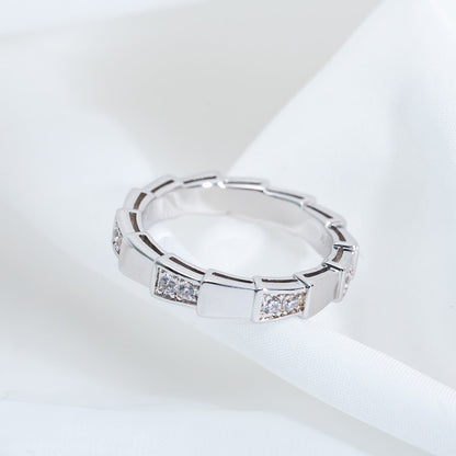 [Kaelin Vow]SERPENTI RING SILVER  3MM