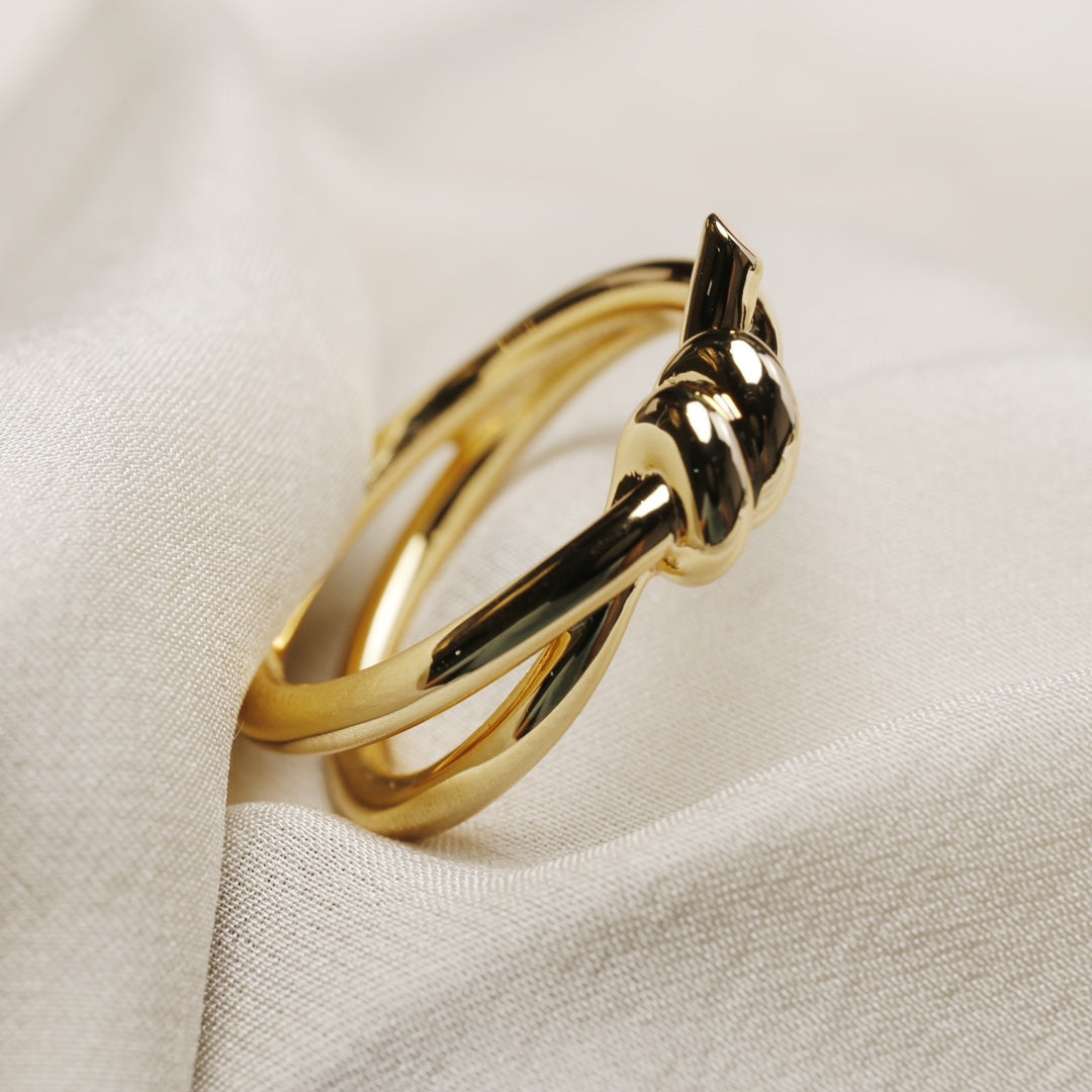 [Kaelin Vow]KNOT RING GOLD
