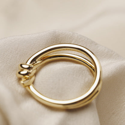 [Kaelin Vow]KNOT RING GOLD