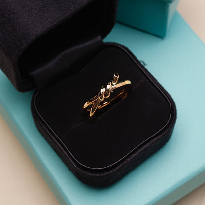 [Kaelin Vow]KNOT RING PINK GOLD
