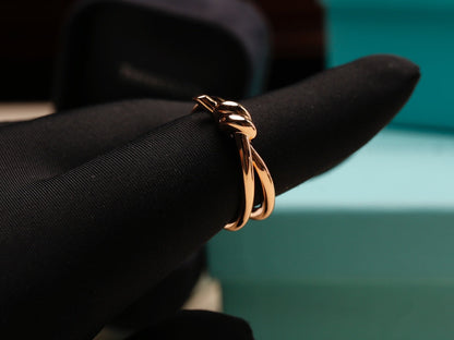 [Kaelin Vow]KNOT RING PINK GOLD