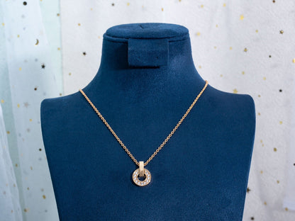 [Kaelin Vow]GARI NECKLACE PINK GOLD DIAMOND