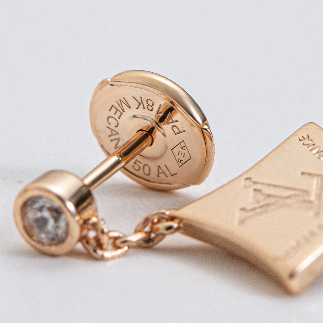 [Kaelin Vow]STAR DIAMONDS EARRINGS GOLD