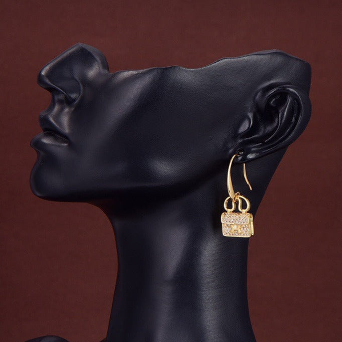 [Kaelin Vow]KELLY DIAMOND EARRINGS