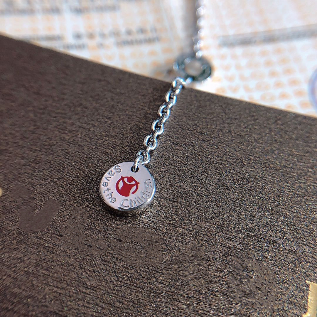 [Kaelin Vow]ZERO 1 BLACK CERAMIC SILVER NECKLACE