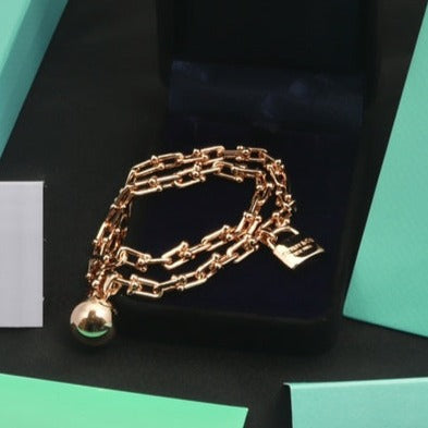 [Kaelin Vow]HARDWEAR WRAP ARMBAND ROSÉGOLD