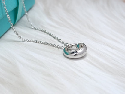 [Kaelin Vow]SNAIL PEDANT SILVER NECKLACE