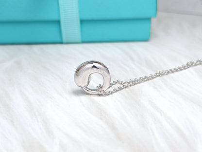 [Kaelin Vow]SNAIL PEDANT SILVER NECKLACE