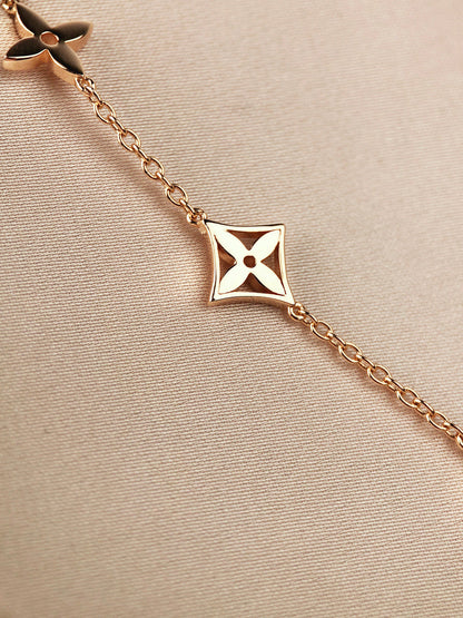 [Kaelin Vow]STAR AND SUN 7 MOTIFS GOLD BRACELET