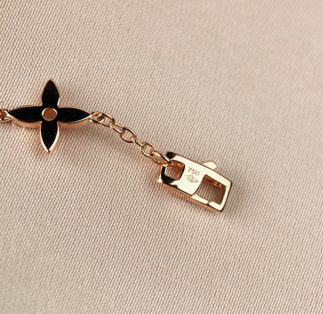 [Kaelin Vow]STAR AND SUN 7 MOTIFS GOLD BRACELET