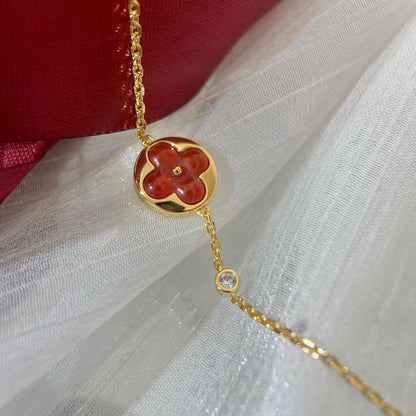 [Kaelin Vow]SUN PEDANT CARNELIAN BRACELET