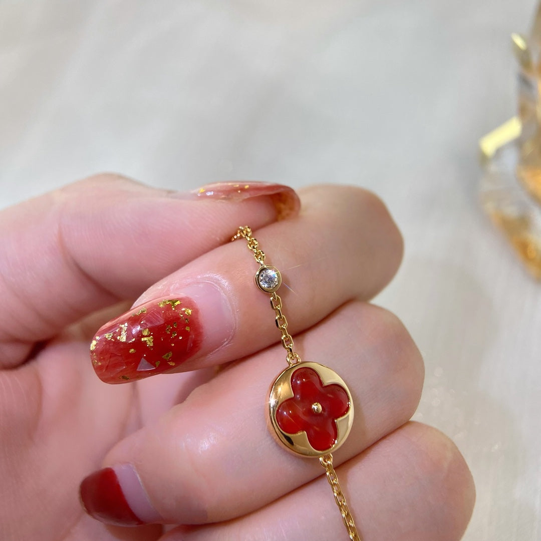[Kaelin Vow]SUN PEDANT CARNELIAN BRACELET