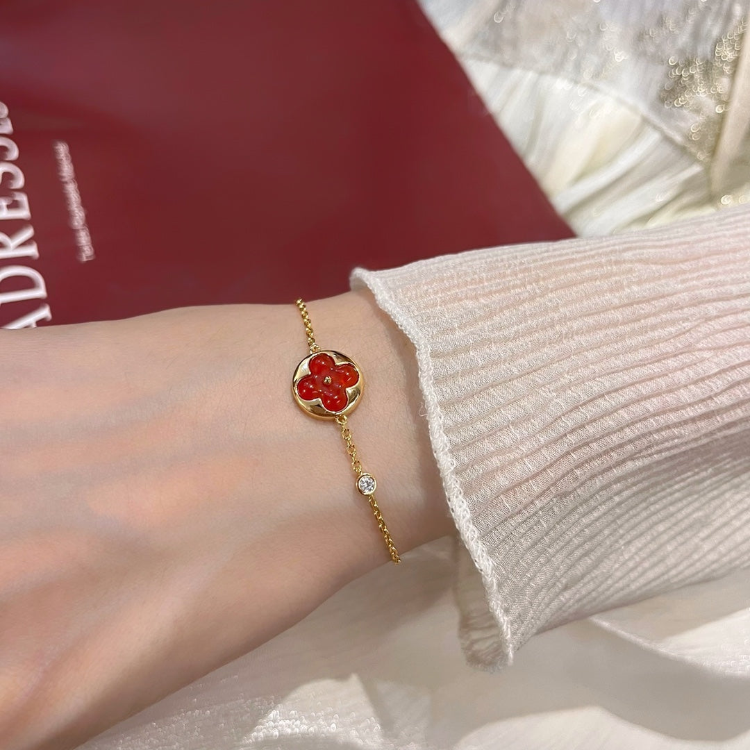 [Kaelin Vow]SUN PEDANT CARNELIAN BRACELET