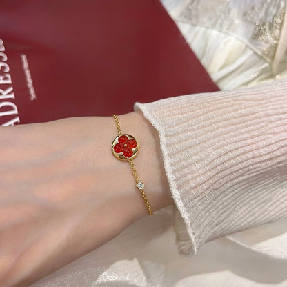 [Kaelin Vow]SUN PEDANT CARNELIAN BRACELET