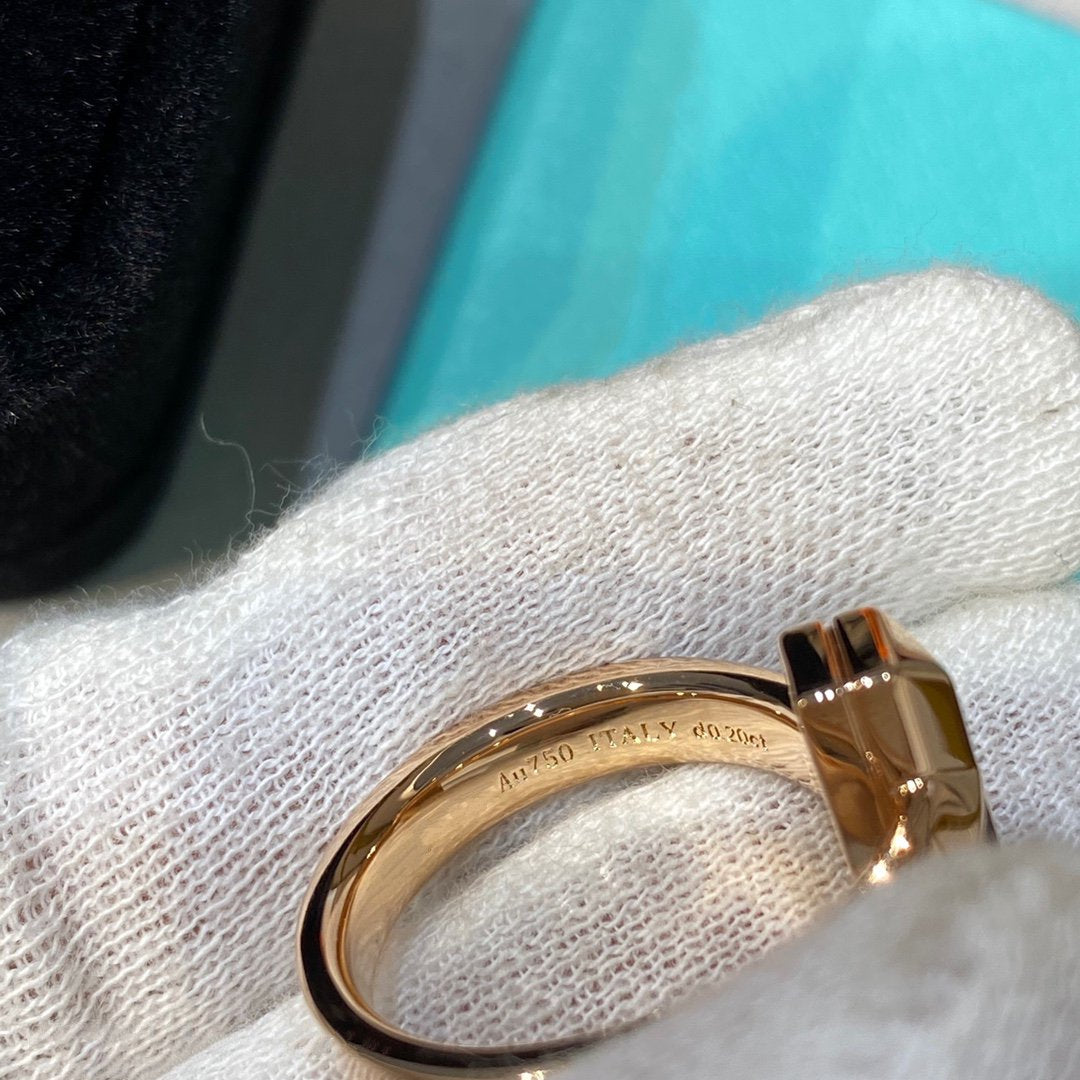 [Kaelin Vow]T WIRE MEDIUM DIAMOND RING