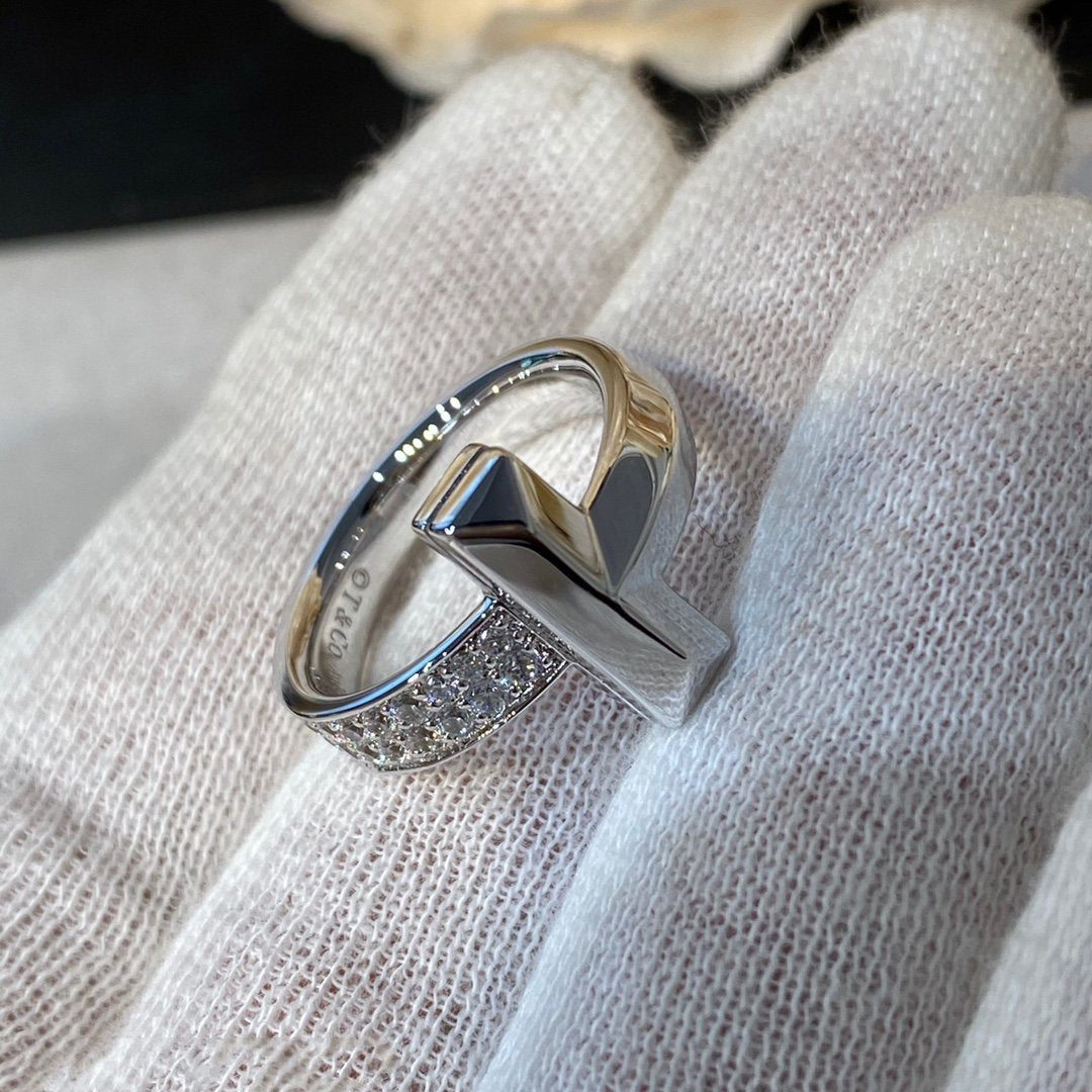 [Kaelin Vow]T WIRE MEDIUM DIAMOND RING