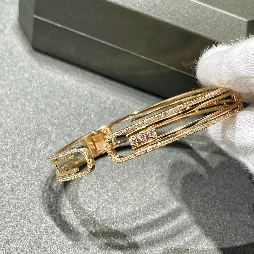 [Kaelin Vow]MOVE 10TH PAVED DIAMOND BRACELET