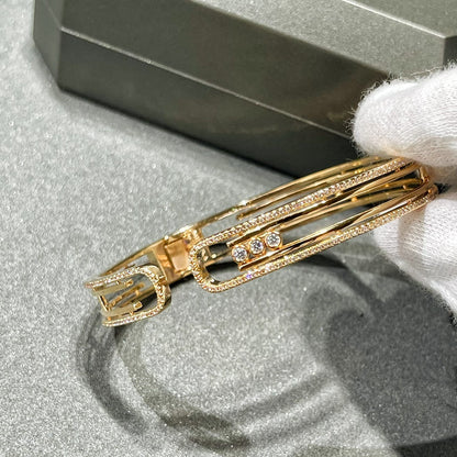 [Kaelin Vow]MOVE 10TH PAVED DIAMOND BRACELET